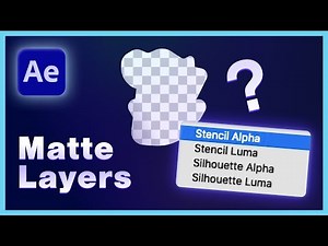 Silhouette & Stencil Transfer Modes in After Effects
