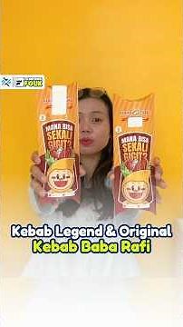 Kebab Baba Rafi in Lampung, has anyone tried it yet? 🤩 #lampungfolk