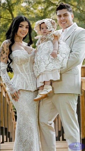 Karely Ruiz and Jhon Echeverry celebrate their daughter Madisson's baptism with a spectacular party