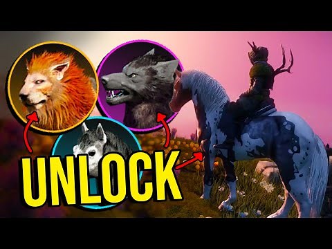 How To Unlock Mounts (Horse, Wolf & Lion) | New World Expansion