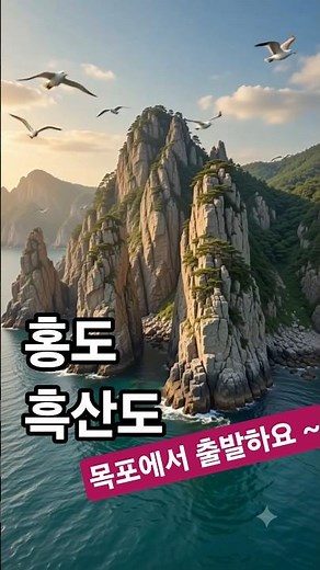 대한민국에서 꼭 가보고 싶은 섬 1위 🚢 홍도·흑산도 여행 #국내1박2일 #국내여행추천 #섬여행