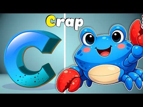 ABC Sea Animals for Kids 🌊 | Ocean Alphabet Song A–Z | Spectacular Lara
