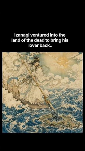 Izanagi and Izanami Japnese Folklore