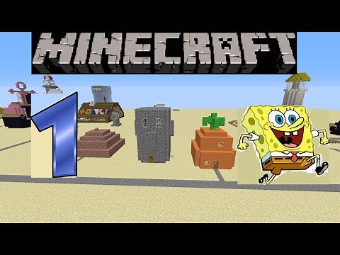 SpongeBob in Minecraft: Bikini Bottom Build Showcase Update #1