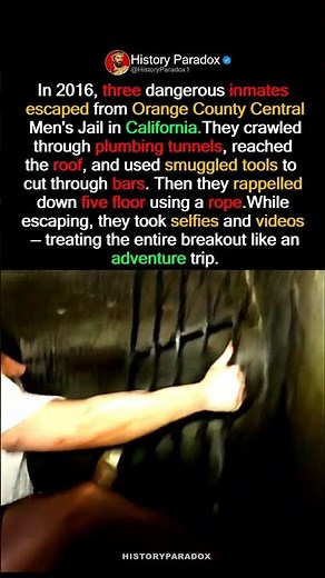 The Smuggled Phone That Captured an Unbelievable Jailbreak Live #history #usa