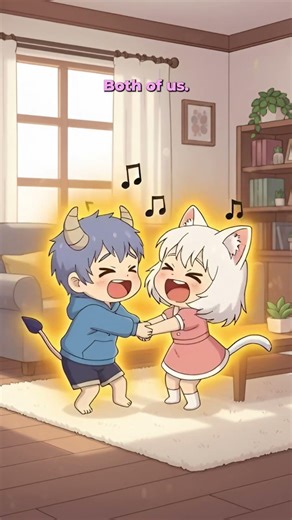 We Tried Our First Slow Dance... 💃😂 | Mimi & Boo Ep.7 #animeshorts #chibi #viral