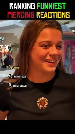Ranking Funniest Piercing Reactions