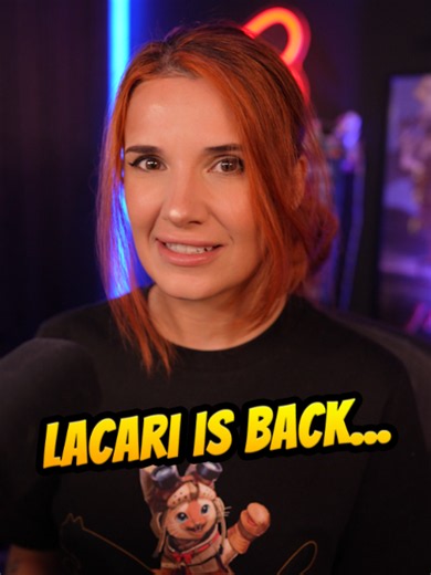 Lacari has started streaming again, for the first time since the