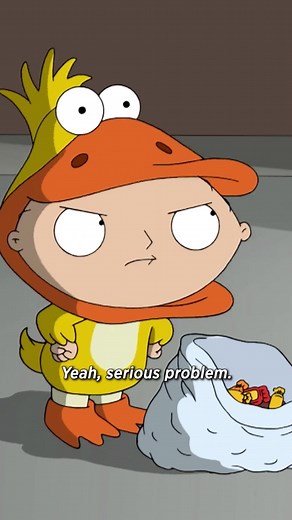 stewie is snatchin' all the candy this year! 🍬🍭 #familyguy #candy #trickortreat #halloween