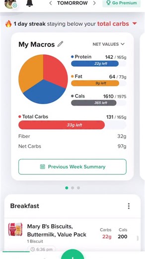 Nikki Frazier on Instagram: "I use the Carb Manager app to track my calories. Real success comes from planning ahead—even logging your food a day in advance so you don’t overshoot. Discipline beats guesswork. #fatlosstips #MuscleHeadHoe #trackingcalories #calorietracking #fitnessjourney #fyp"