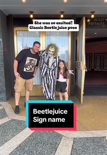 Exploring Sign Language at Universal Studios Beetlejuice