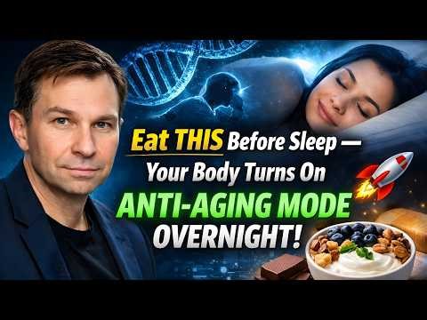 Eat This Before Bed — Activate Anti-Aging Mode Overnight! 🚀 | Dr. David Sinclair