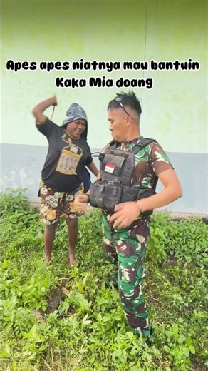 Hari apes ga ada di kalender, nonton sampai habis biar ga gagal paham #fyp #papua #tni #pinang