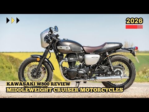 Middleweight cruiser motorcycles - Kawasaki W800 Review – Retro Style Cruiser or Roadster?