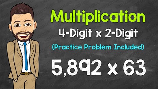 2025.11.13 【Math with Mr. J】将4位数乘以2位数｜ Math with Mr. J