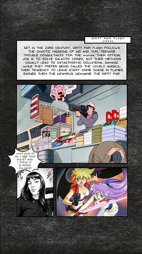 Dirty Pair Flash: The Definition of 90s Anime Chaos 🔫💥