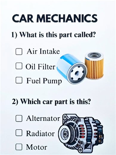 Car Mechanics Quiz: Test Your Knowledge!