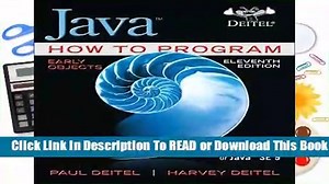 [Read] Java How to Program, Early Objects (Deitel: How to Program)  For Trial