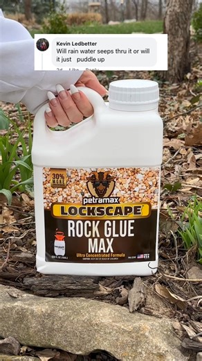 Tired of constantly sweeping scattered gravel? Here’s the landscaping hack that actually works. A family member recommended Rock Glue Max, so I gave it a shot—just three coats, and the rocks haven’t budged since. No more sweeping. No more mess. Just clean, beautiful landscaping that stays in place. If you’re done dealing with loose gravel, I genuinely recommend giving Rock Glue Max a try. | PetraMax