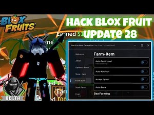 Hack Blox Fruit Update 28 - New Rise Hub Script, Free and Awesome!