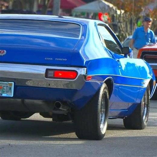 1972 Ford Gran Torino Sport Driving By