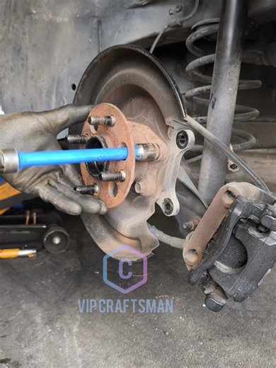 ถอดดุมล้อหลังวีออส #Wheelhub #Specialtools | tools