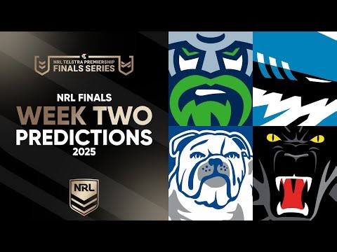 NRL Finals Week 2 Predictions 2025