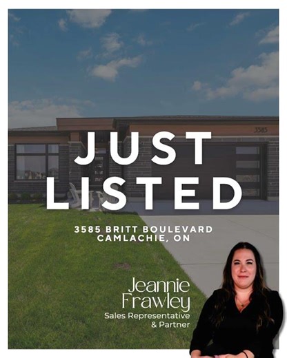 #JustListed by Jeannie Frawley – PC275 Realty 3585 Britt Boulevard, Camlachie ON
