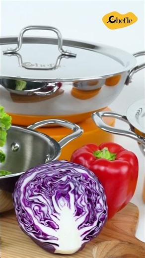 Chefle Trio Cook Triply Kadai Range — built for real cooking, not just display. #kadaicookware