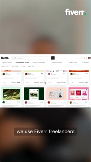 3.6K views | Hire experts. Test everything. Succeed every time. | Fiverr | Facebook