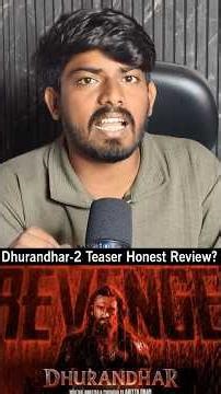 Dhurandhar-2 Teaser Honest Review? 😱 || #kaatilreview #dhurandhar2 #ranveersingh #shorts #viral