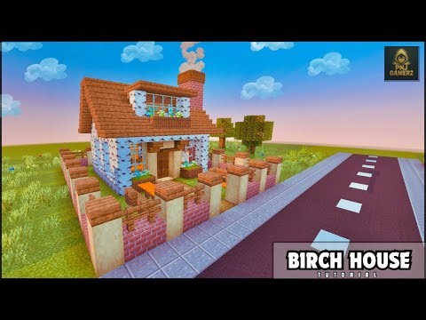 "Easy Minecraft Birch House for Beginners – Full Step-by-Step Tutorial"