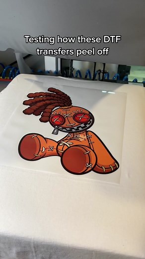 DTF Transfers Peel Test: Fast vs. Slow Peel Speed Comparison