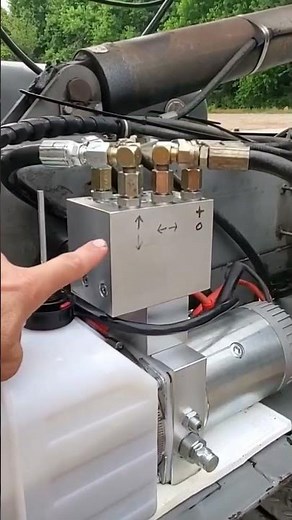 Electric Hydraulic Pump Installed in my Bil-Jax Boom Lift