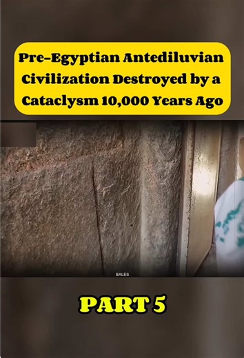 Pre-Egyptian antediluvian civilization drestroyed by a cataclysm 10,000 year ago #hiddenhistory #ancienthistory #tiktokhistory #hiddentruth #learnontiktok