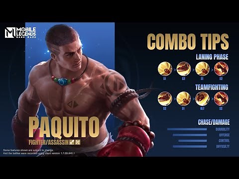 Hero Spotlight | Paquito | Mobile Legends: Bang Bang