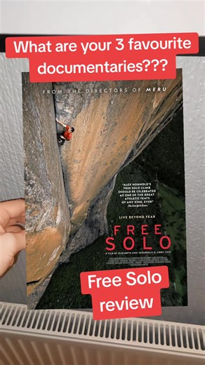 Free Solo documentary review. Tomreviewsfilms. Scouse film reviews. Movie review. Scouse film guy. Tom reviews films. Scouser. Liverpool. Films. Movies. Recommendations. DVD. Blu-ray. Physical media. Movie lists. Movie news. New movies. Old movies. Classic movies. Hollywood. cult classic. Letterboxd. #filmtok #moviereview #movierecommendation #documentaries #documentary
