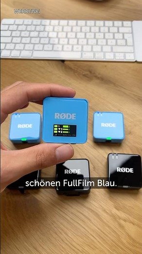 The RØDE Wireless Go 3 in fourteen different colors! 🎤