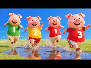 Nhạc Thiếu Nhi 4K Chú Heo Con Đáng Yêu - BÉ NGỒI XEM MÃI KHÔNG CHÁN - Hoạt Hình Con Heo Đất Vui Nhộn