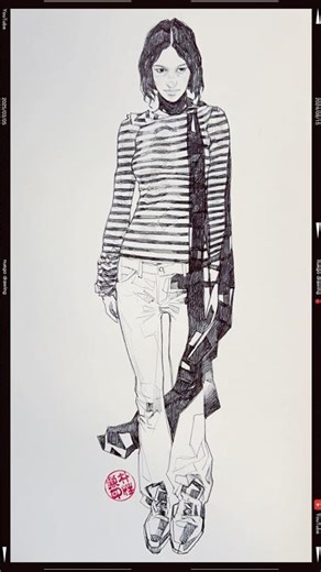 Figure Drawing Process #shorts