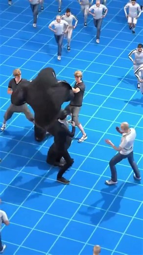 Humano vs Gorila 🫣. #shorts #youtubeshorts #foryou