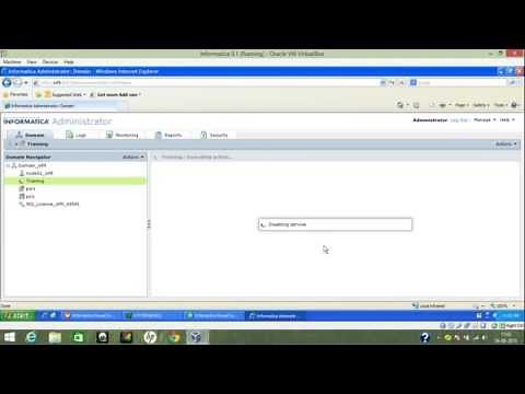 How to create Repository and integration service in informatica
