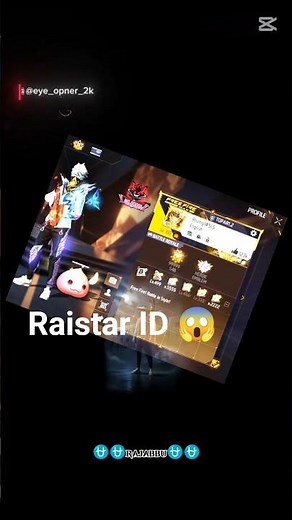 Raistar ID 😱 #freefire ‪@RaiStar‬