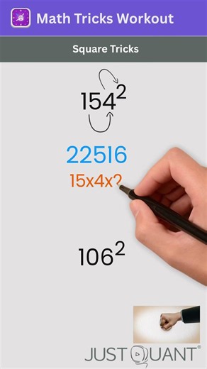 Astuce Calcul Mental : Le Carré des Nombres à 3 Chiffres! #AstuceMaths #CalculMental