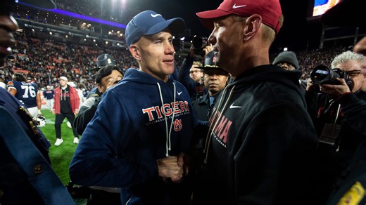 What DJ Durkin said about his Auburn football future after Iron Bowl