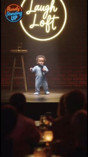 24K views · 2.4K reactions | “Do you ever wonder about the meaning of life?” | Follow for more babies doing stand-up!  #standup #funny #comedian #reels #standupcomedy #comedy | Barely Standing-Up | Facebook