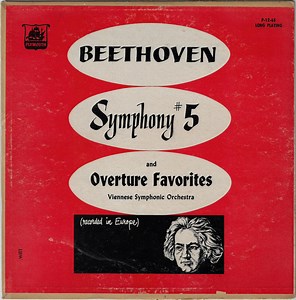 Beethoven, Viennese Symphonic Orchestra - Symphony #5 And Overture Favorites