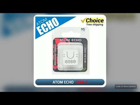 M5Stack ATOM Echo programmable Mini Smart Speaker ESP32 Voice Control Module with BLEWiFi for IoT