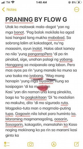 Praning Flow G: Full Lyrics and Sing-Along Video