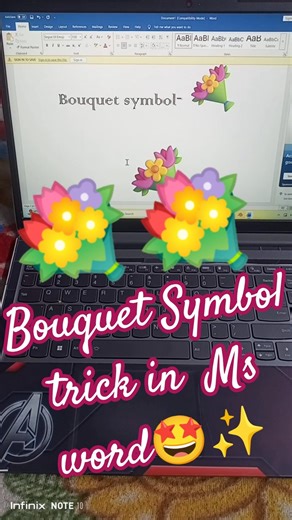 bouquet Symbol Shortcut computer course #gorillatag #bouquet #easytips
